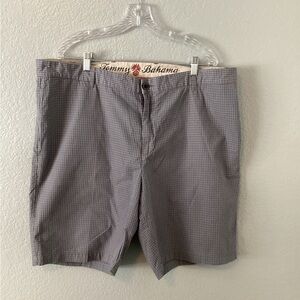 Tommy Bahama Checkered Gray Men's Shorts